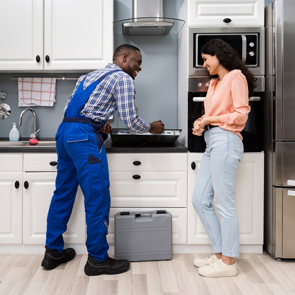 can you provide an estimate for cooktop repair before beginning any work in Mc Laughlin SD